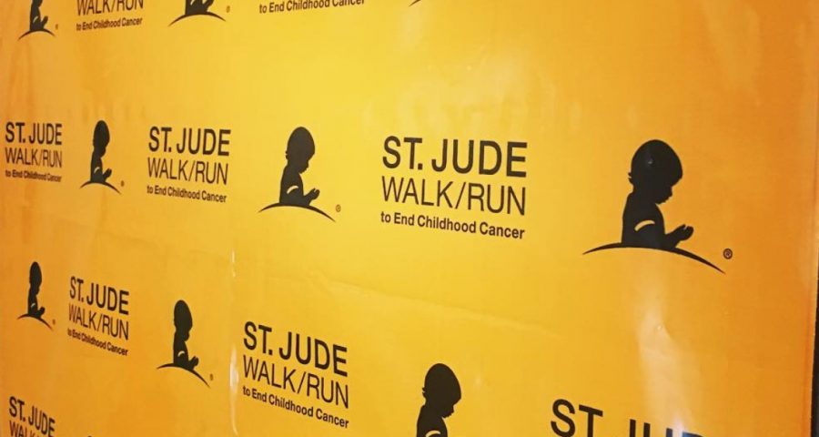 St. Jude Walk/Run to End Childhood Cancer poster