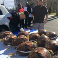 Turkey table 2017 Turkey Giveaway