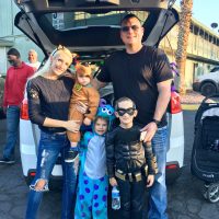 family photo Trunk or Treat