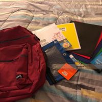 2018 Back to School Giveaway Backpack contents