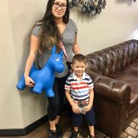 Woman and young child 2018