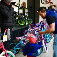 Bicycle and child day of kings