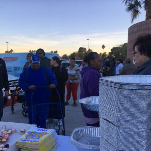 A Las Vegas personal injury law firm hosts a community outreach event, offering food, safety materials, and support to attendees, emphasizing their commitment to the local community.