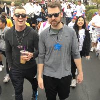 Make-A-Wish Walk participants