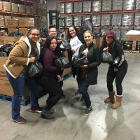 Paul Powell volunteers Three Square 2018