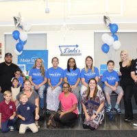 Group picture Make-a-Wish Ice Cream Social Event