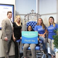 Group photo Ice Cream Social Make-A-Wish