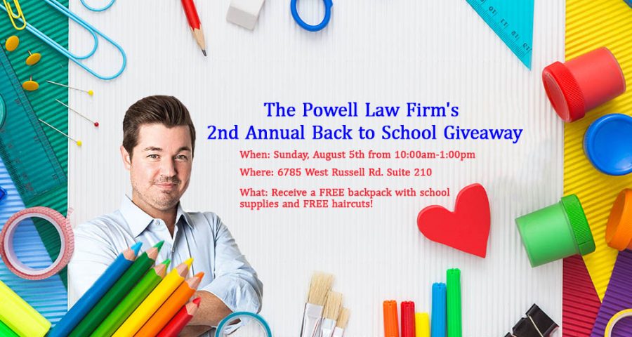 Second Annual Back to School Giveaway 2018