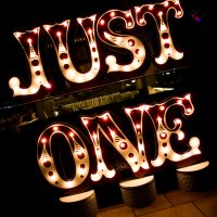 Just One sign