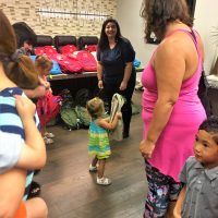 Women and children 2017 Back to School