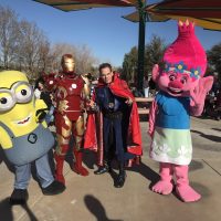 Costume-wearers community picnic