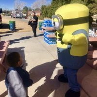 Minion and child 2019
