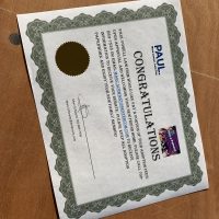 Paul Powell certificate