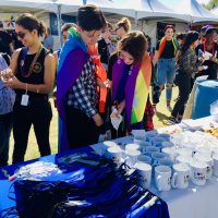 Crowd at Las Vegas Pride Festival 2018