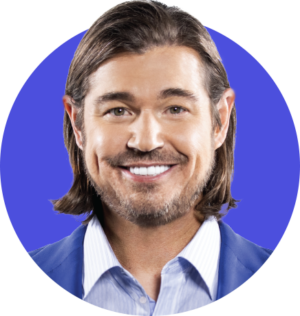 Headshot of smiling attorney in a blue blazer, representing a Las Vegas law firm specializing in personal injury cases.