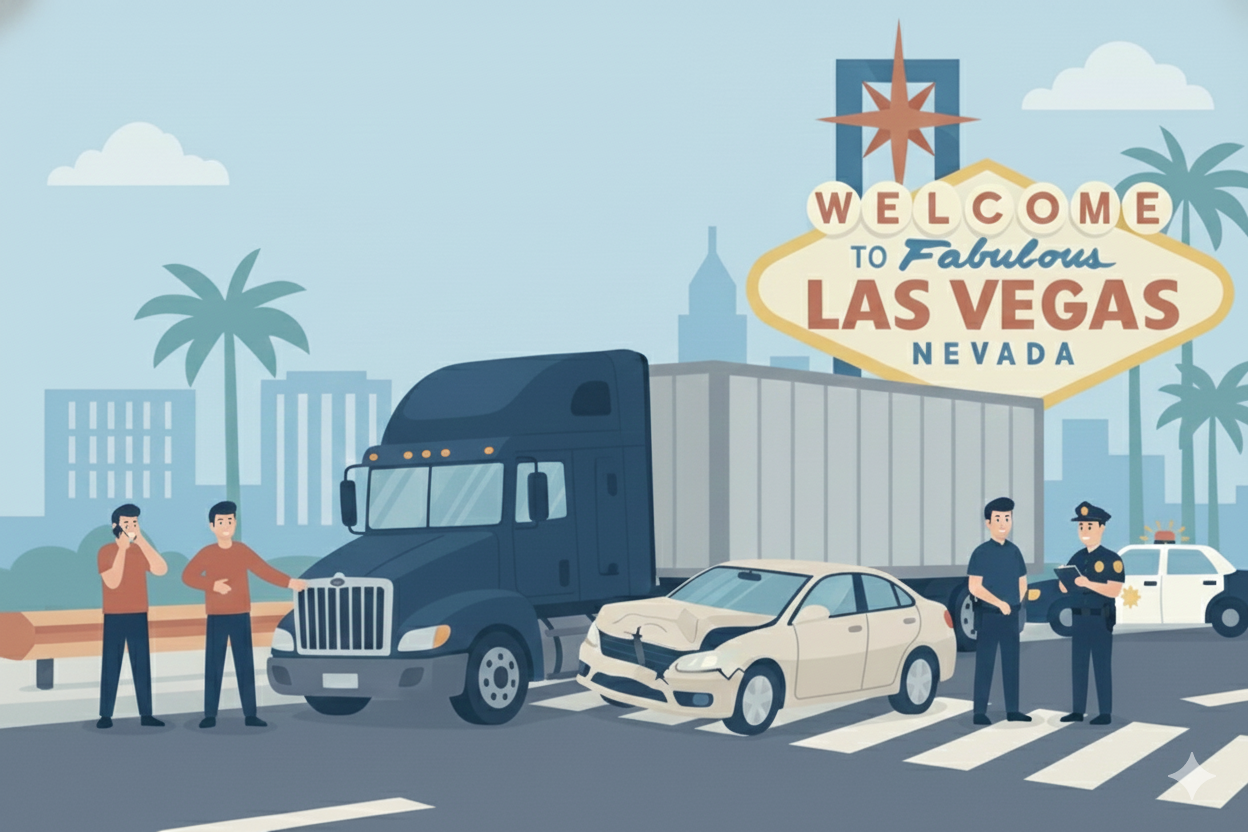Car vs. Truck Accidents in Las Vegas