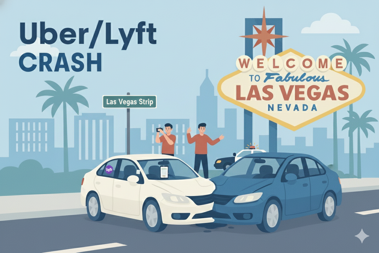 Lyft Crash in Las Vegas