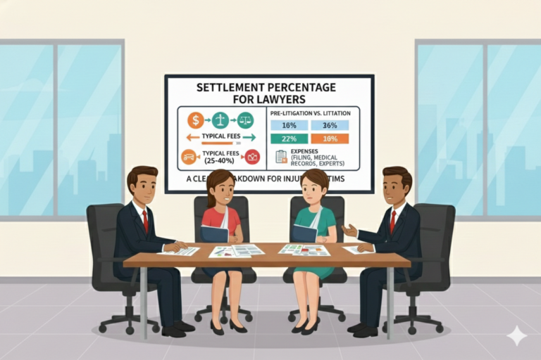 Settlement Percentage for Lawyers
