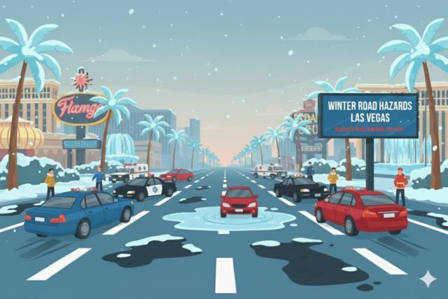 Winter Road Hazards in Las Vegas: What Drivers Need to Know
