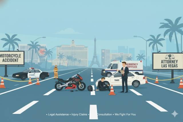 Motorcycle Accident Attorney Las Vegas Serving Tourists and Residents