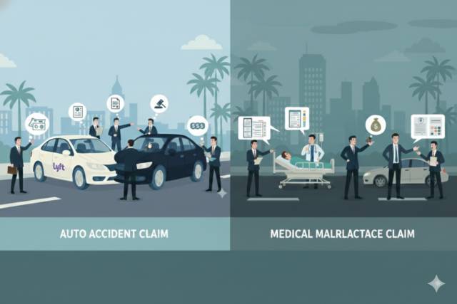 Understanding Compensation Auto Accident vs Medical Malpractice Claims