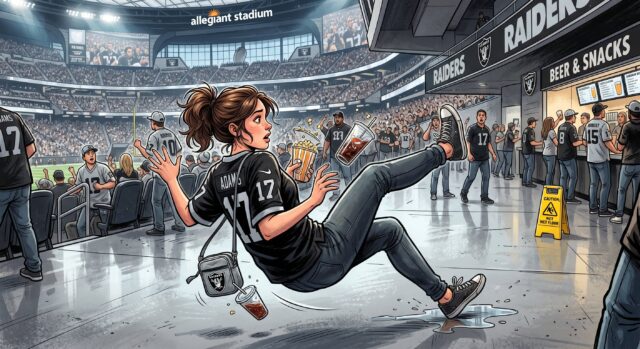 Allegiant Stadium Injury Attorney | Las Vegas Slip and Fall Accidents