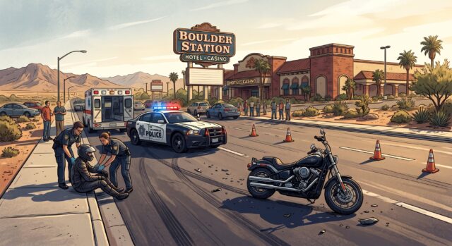Boulder Highway Motorcycle Crash Lawyer | Boulder Station Bike Accident