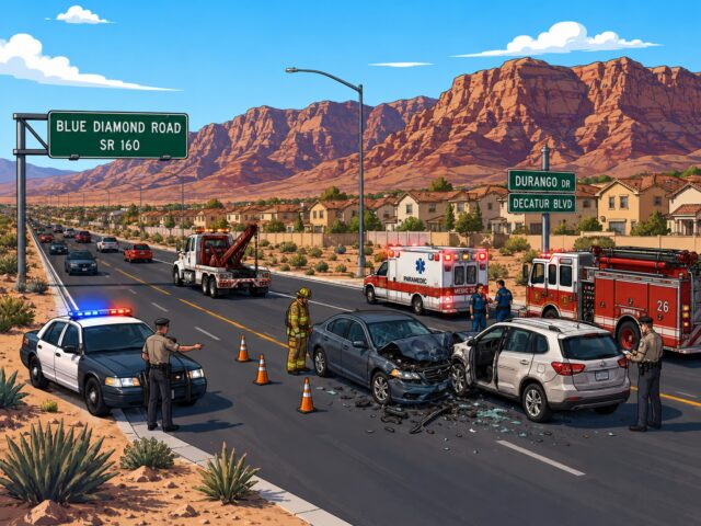Blue Diamond Road fatal crash attorney