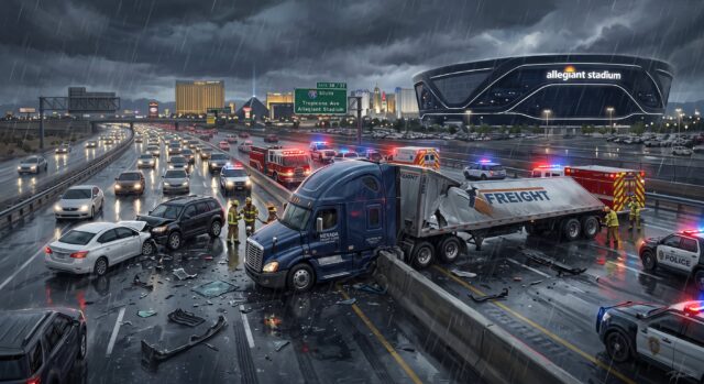 Monsoon Truck Accidents | Las Vegas Semi-Truck Crash Lawyer