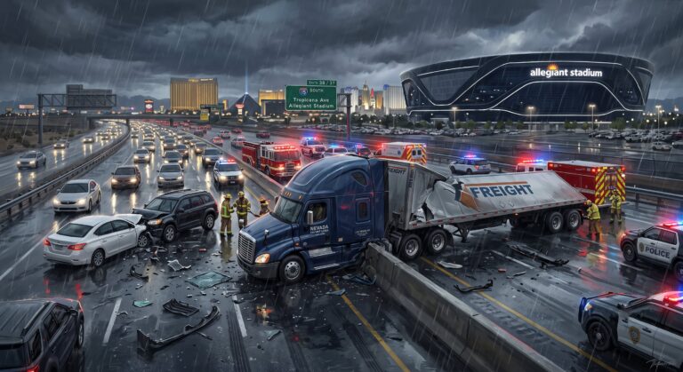 Monsoon Truck Accidents | Las Vegas Semi-Truck Crash Lawyer