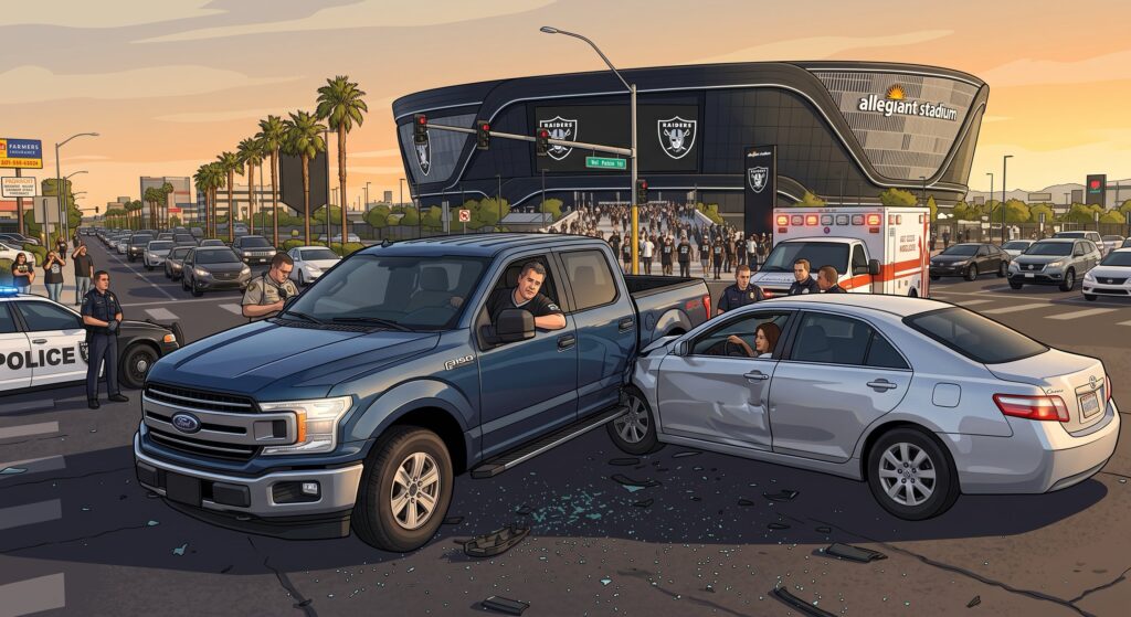 Raiders Game Day DUI Accident Lawyer | Allegiant Stadium Car Crash