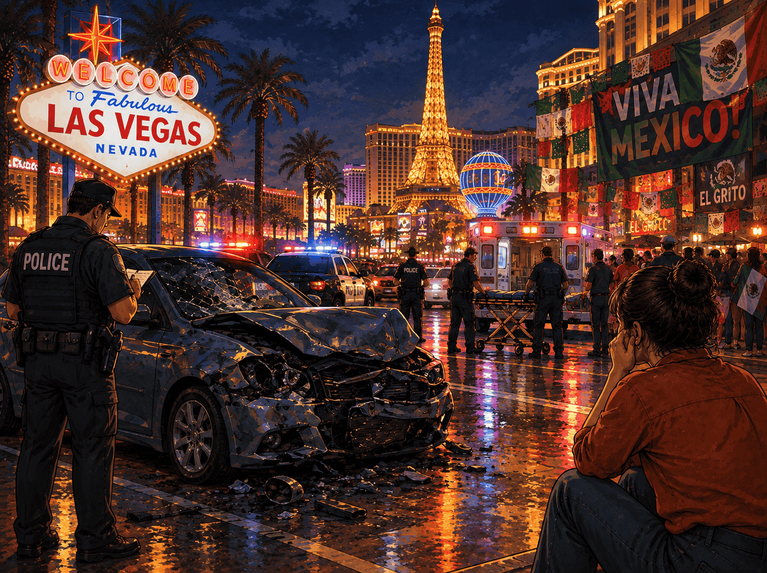Las Vegas Mexican Independence Weekend DUI Crashes